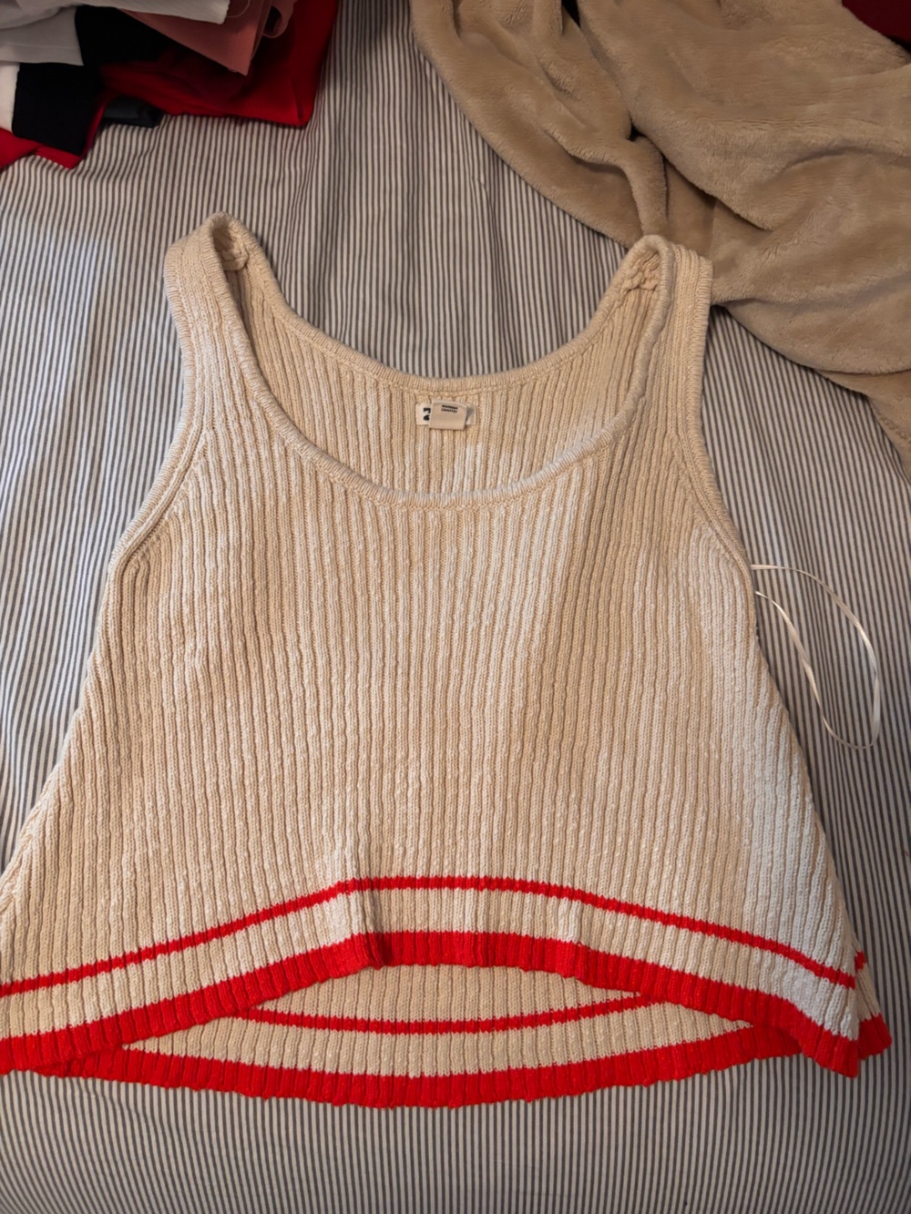 Billabong Cream Ribbed Set